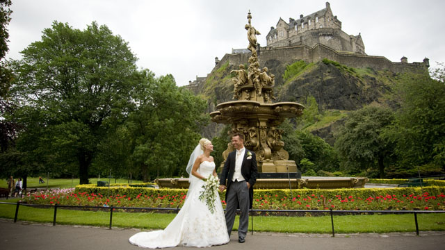 Karen & Alan's wedding, Edinburgh