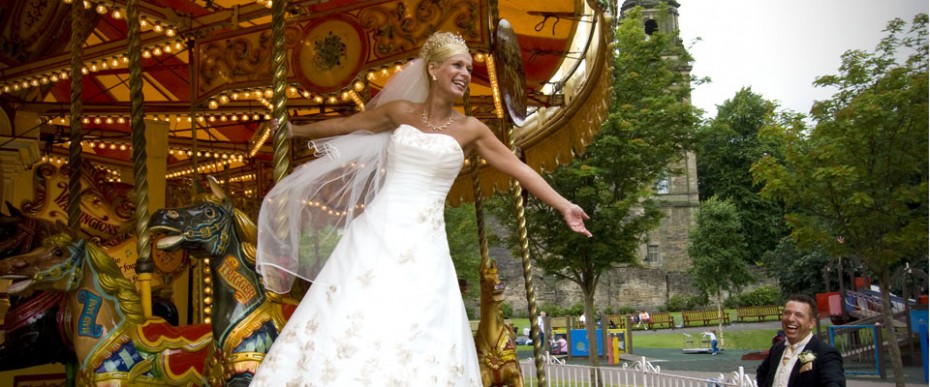 Karen on the Merry Go Round